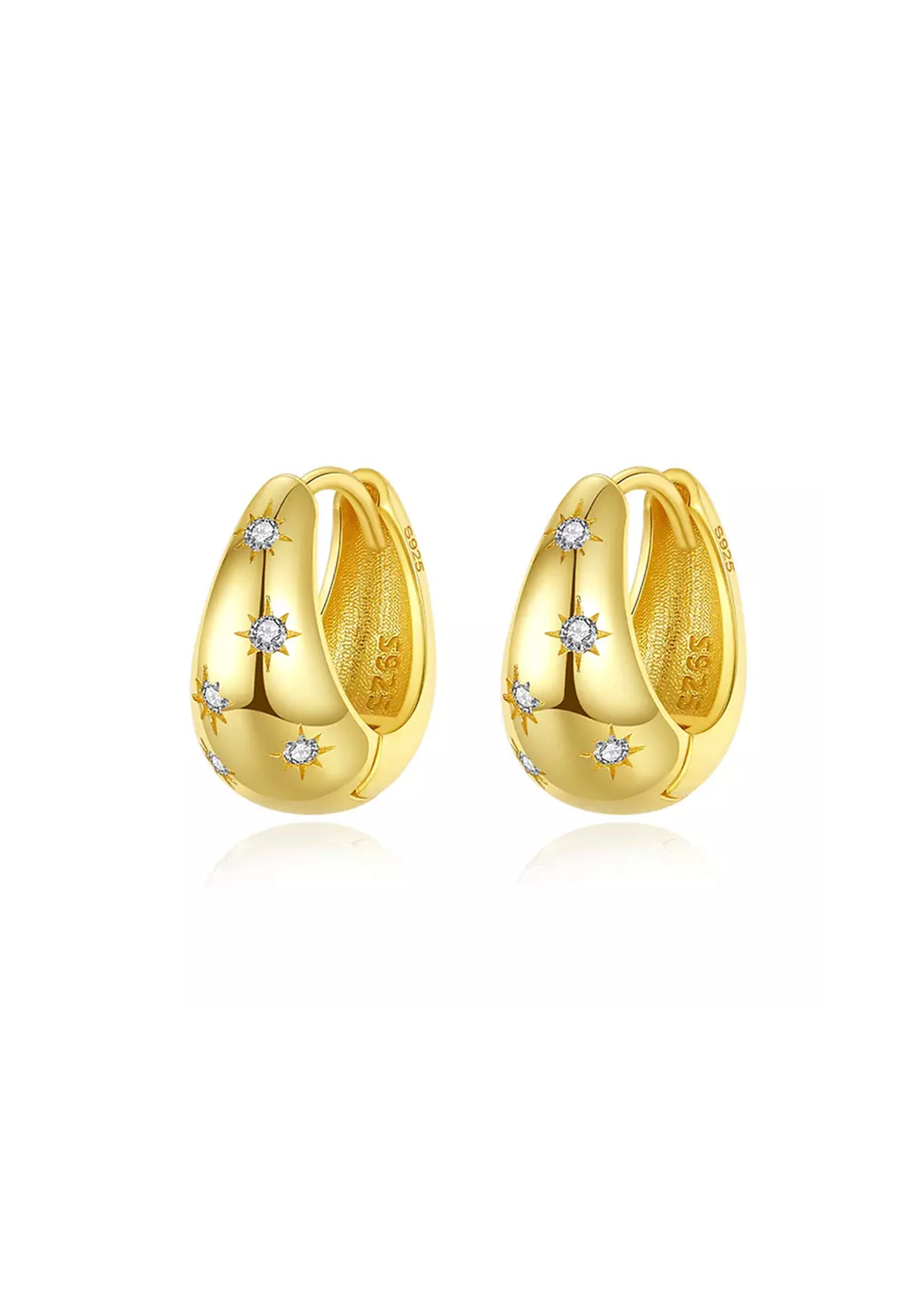 GRACE HOOP EARRINGS