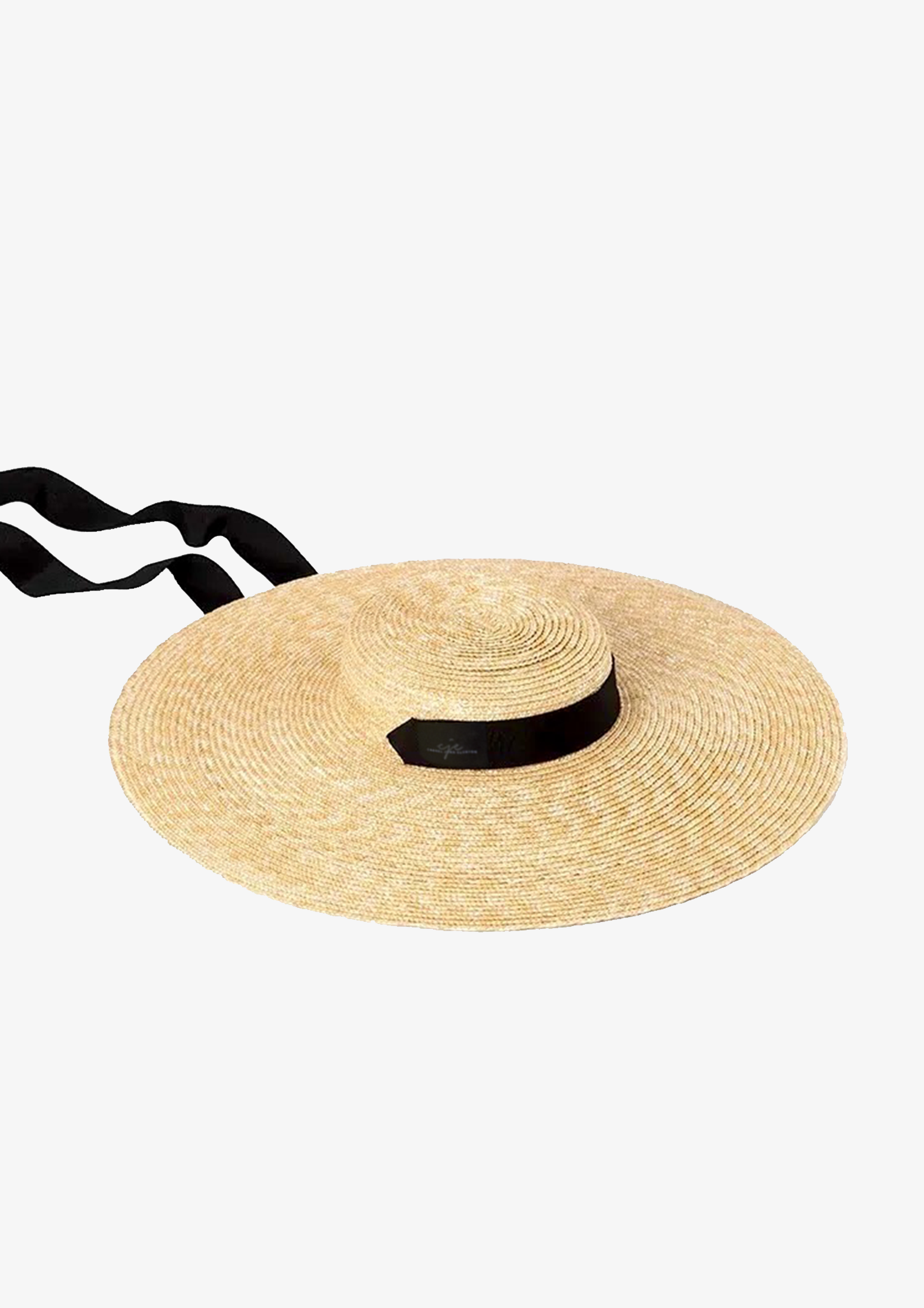 HANDMADE WIDE BRIM (20CM) NATURAL STRAW HAT