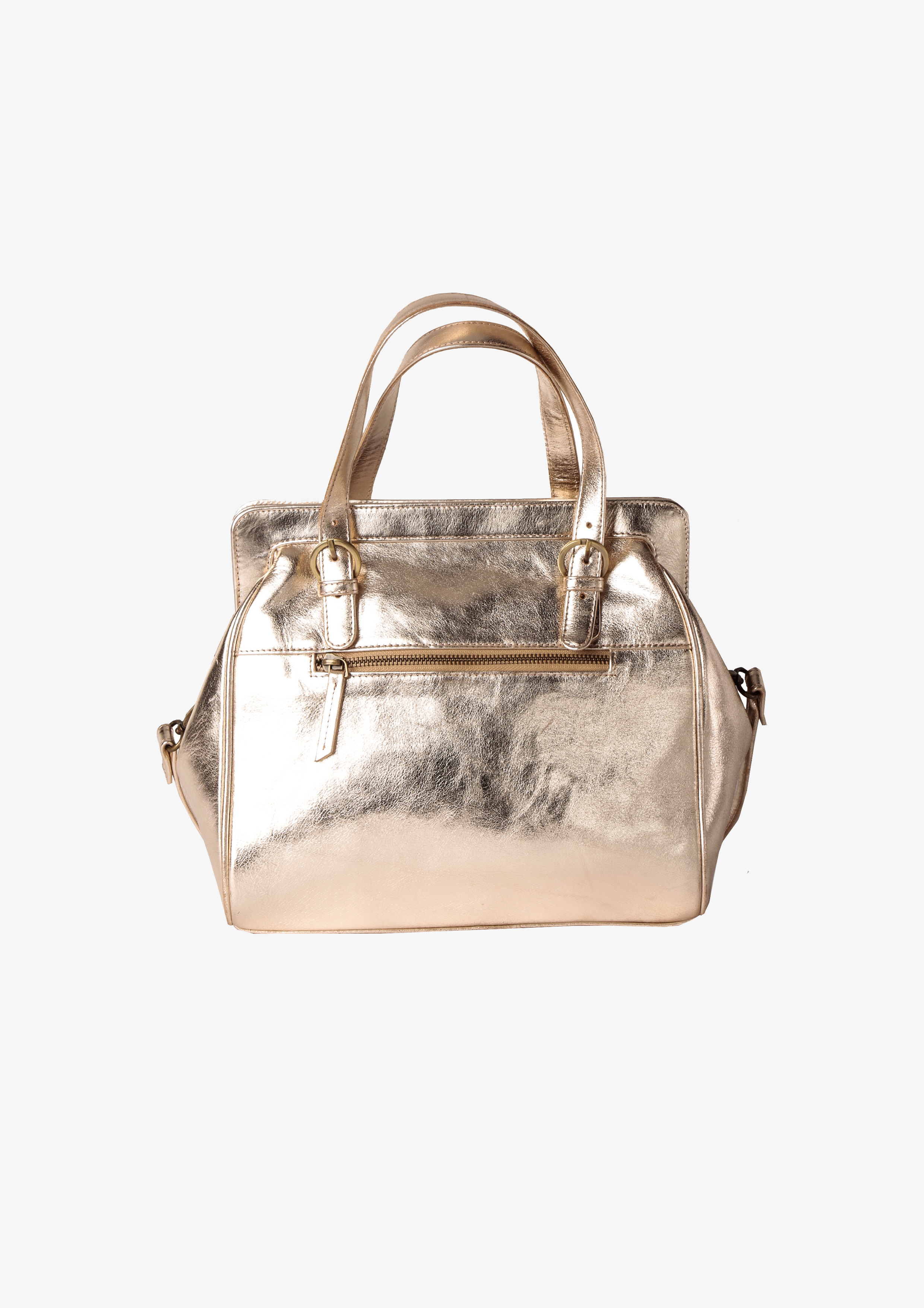 LEATHER SHOULDER BAG NONNA