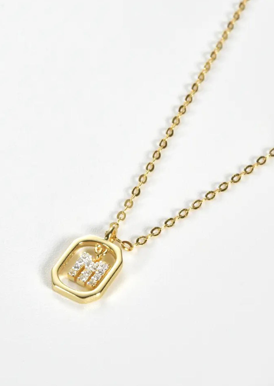 HANGING INITIAL NECKLACE