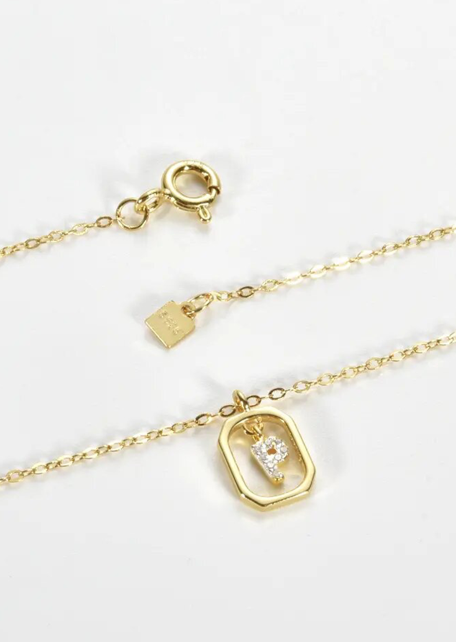 HANGING INITIAL NECKLACE