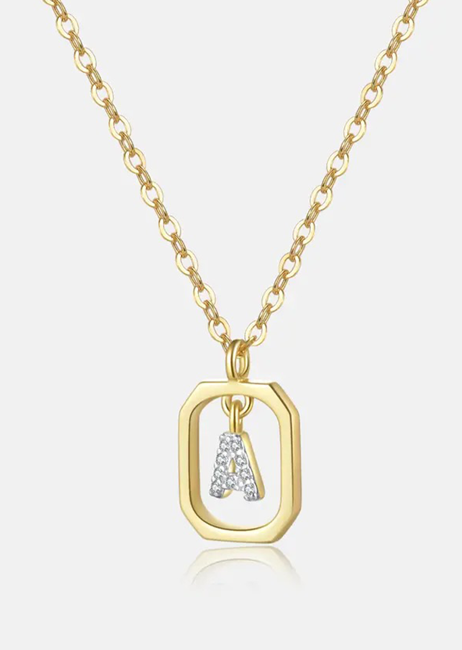 HANGING INITIAL NECKLACE