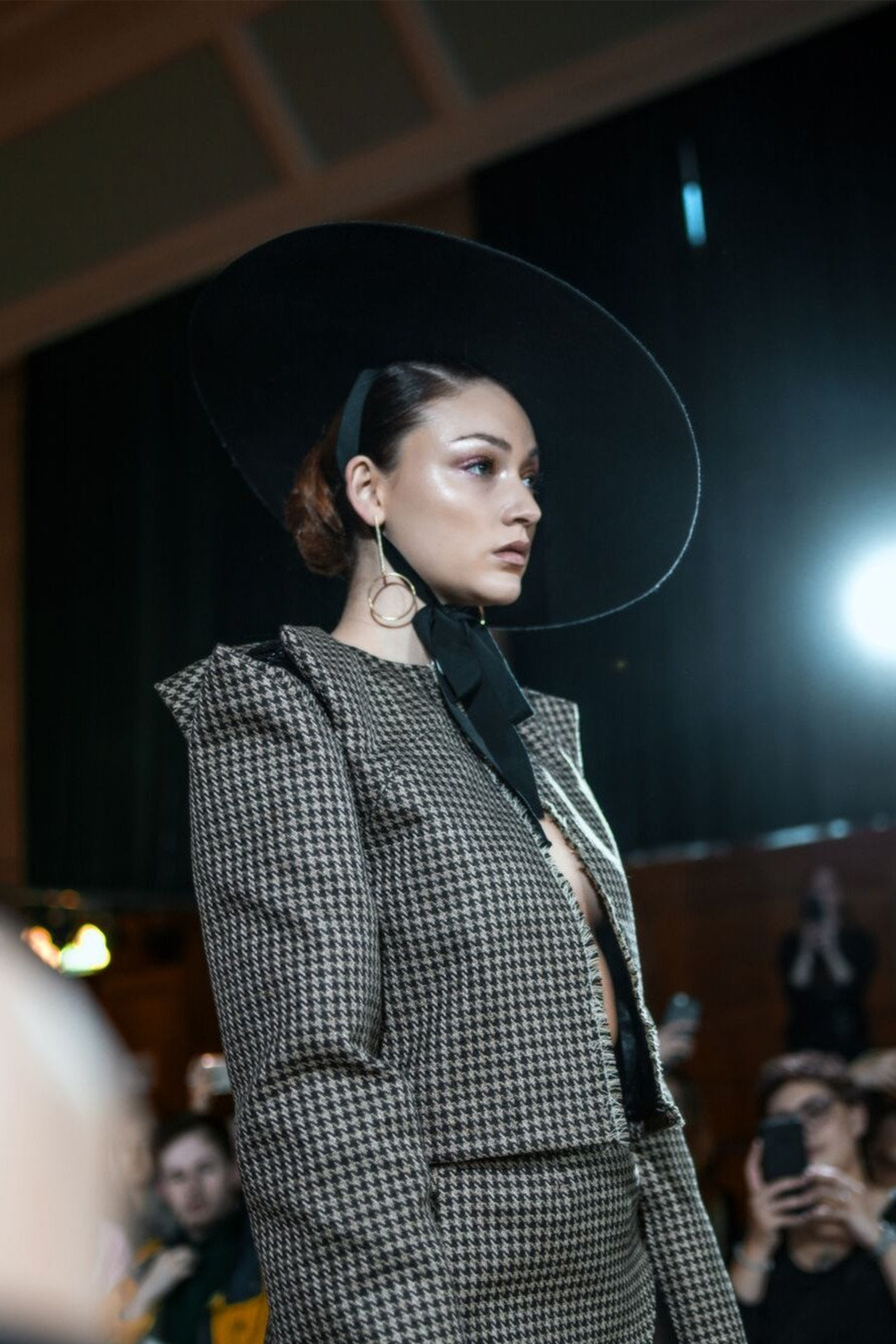 HANDMADE WIDE BRIM (15CM) WOOL HAT