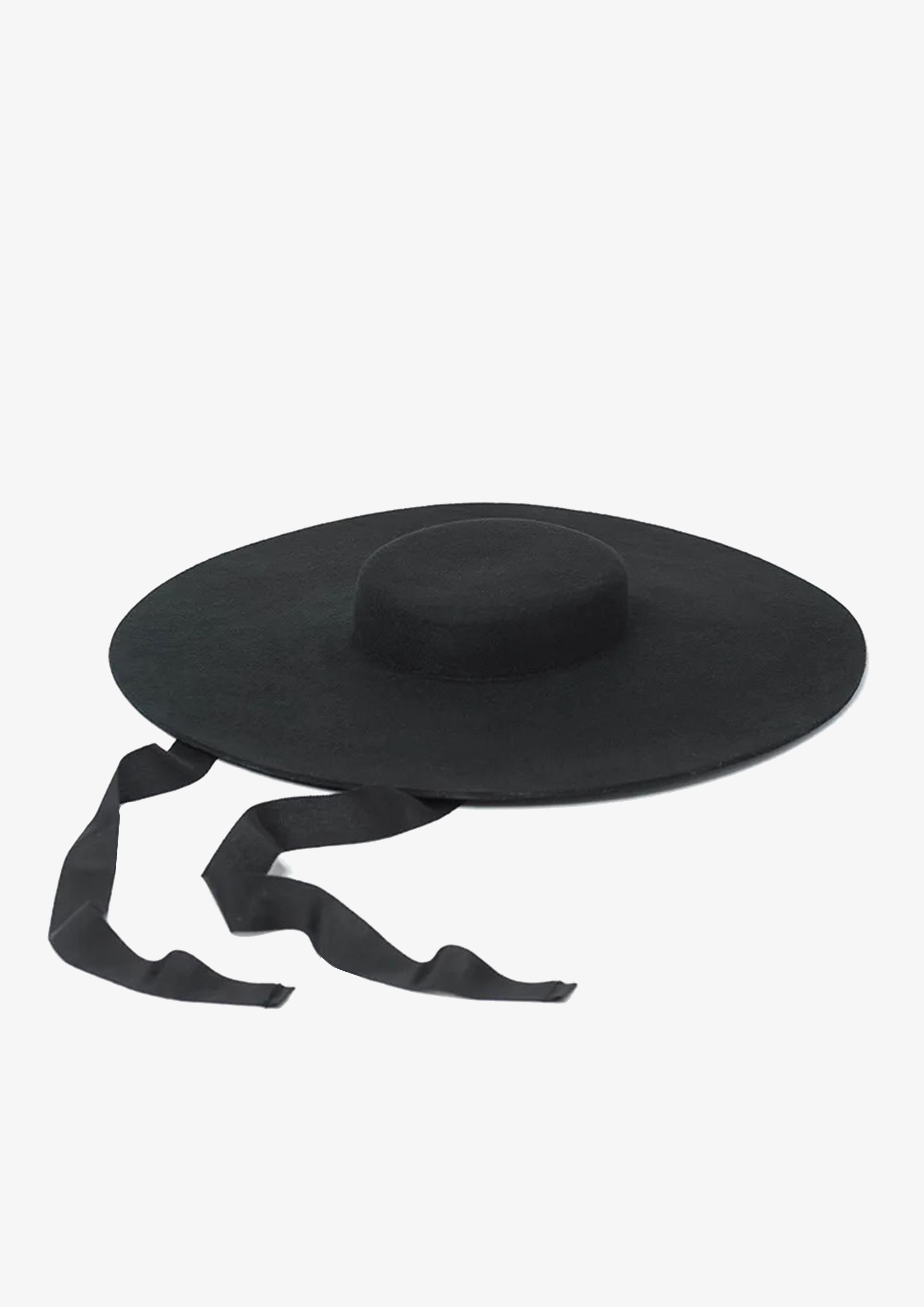 HANDMADE WIDE BRIM (15CM) WOOL HAT