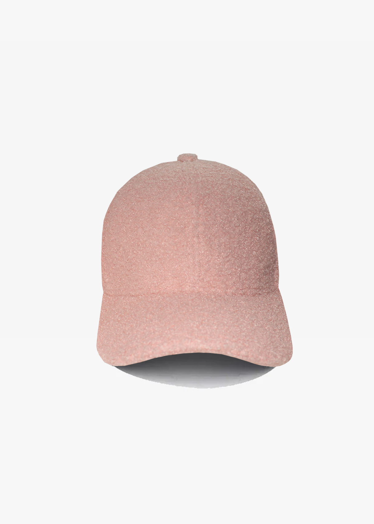 PINK BOUCLE CAP