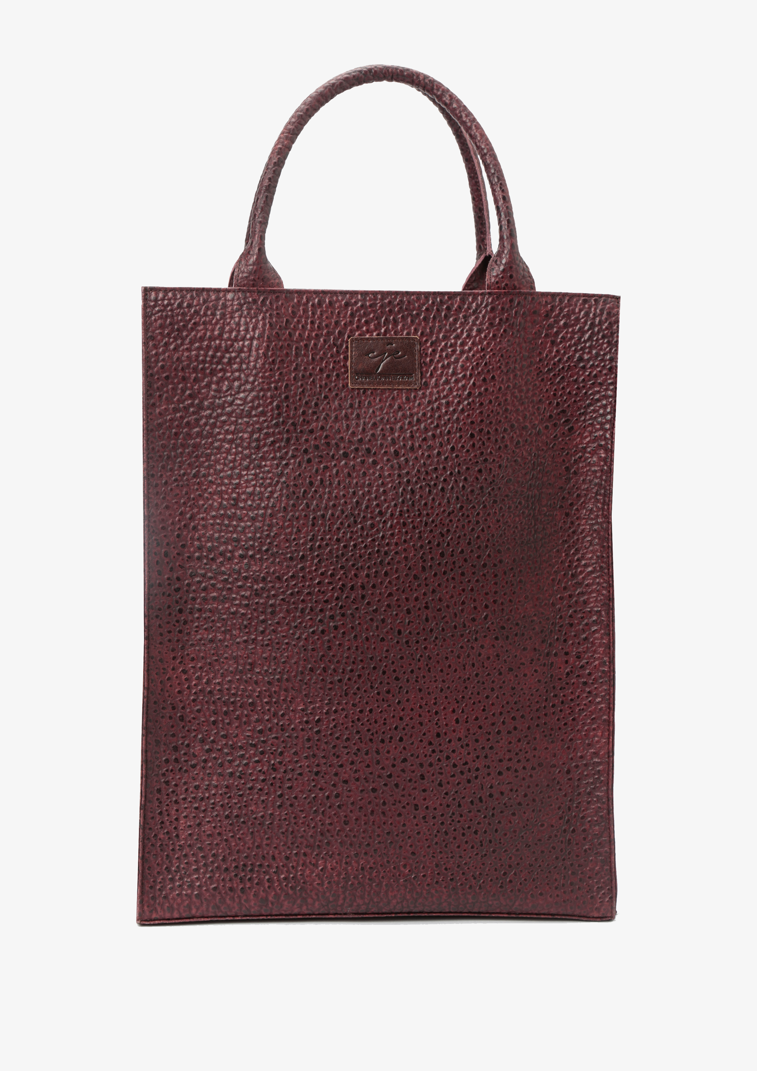 LEATHER SHOPPER BAG