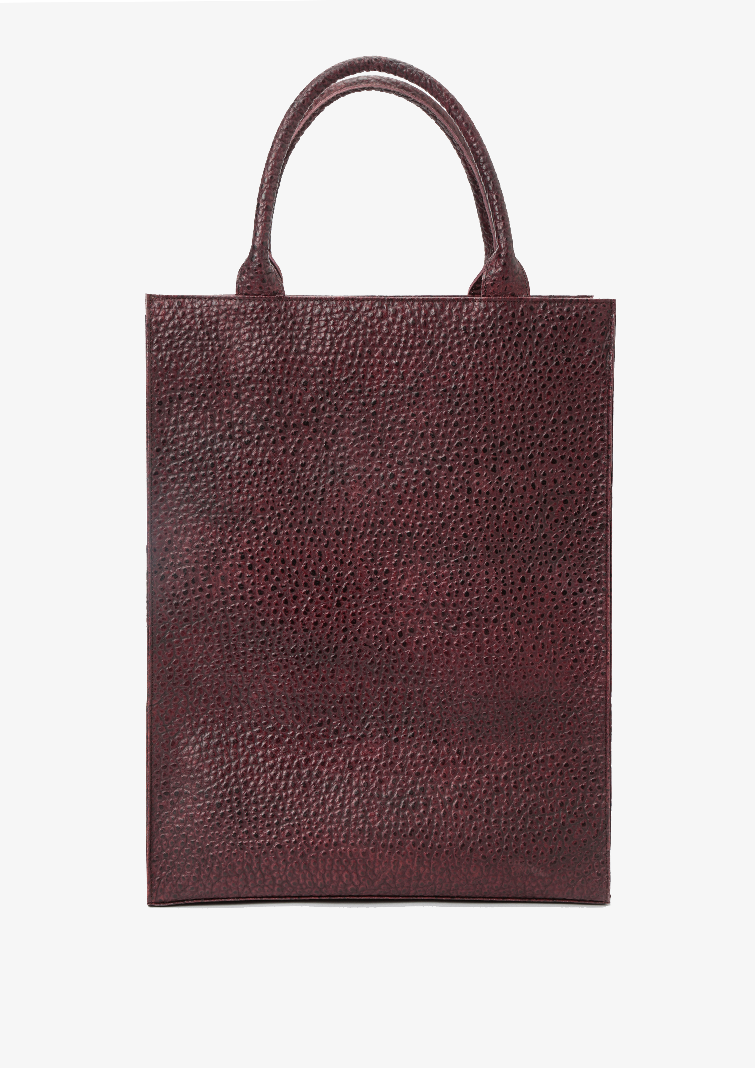 LEATHER SHOPPER BAG