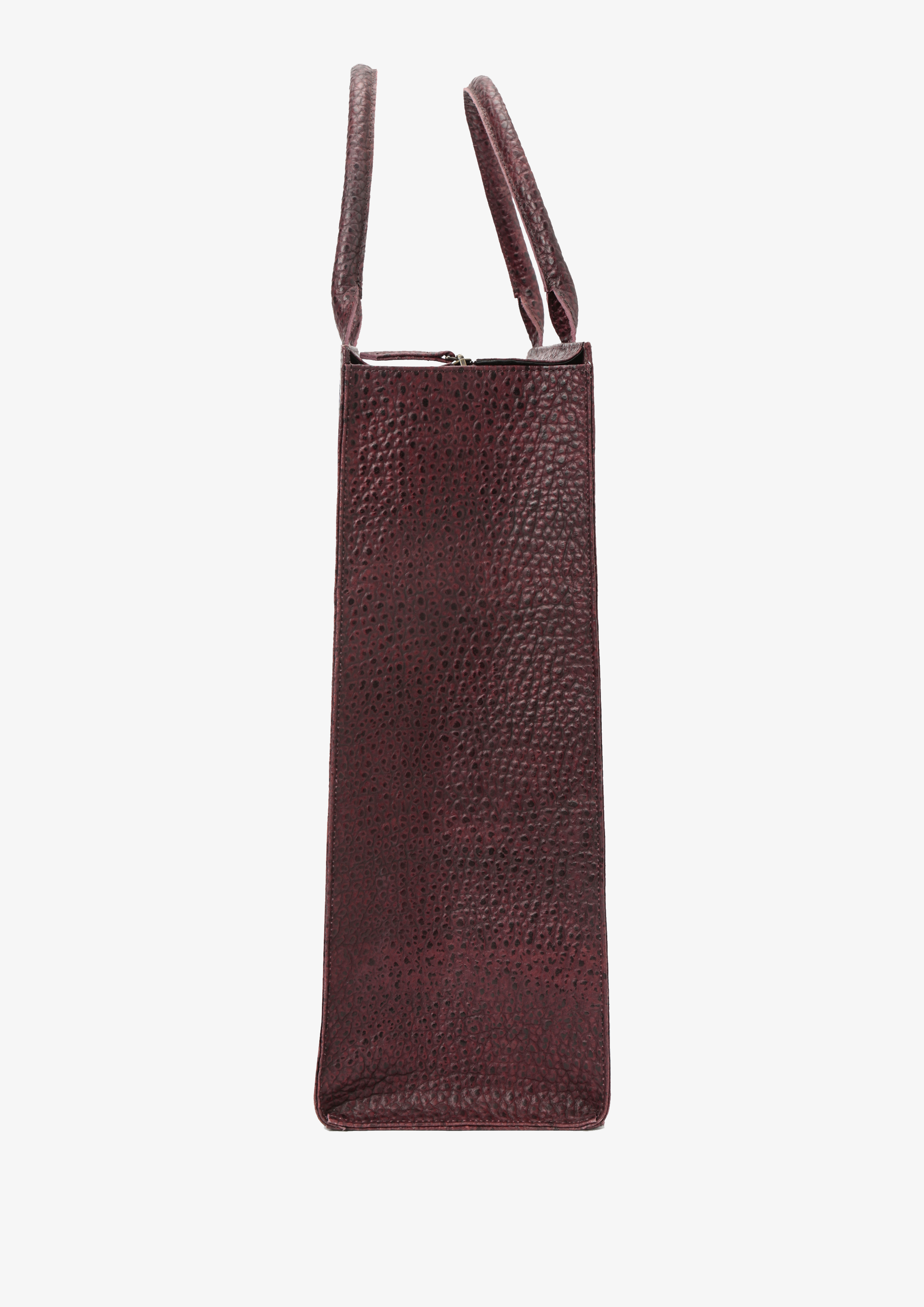 LEATHER SHOPPER BAG
