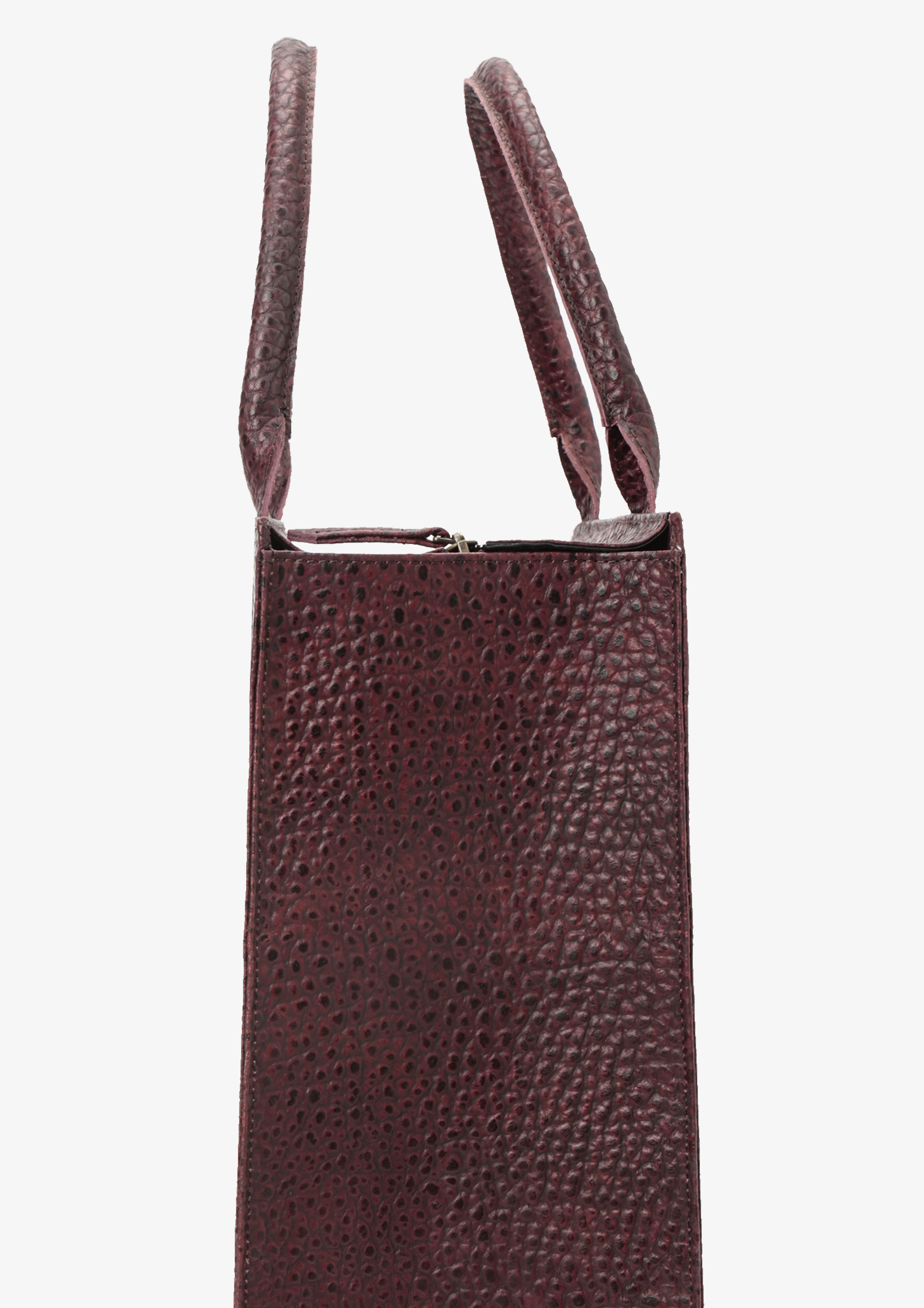 LEATHER SHOPPER BAG