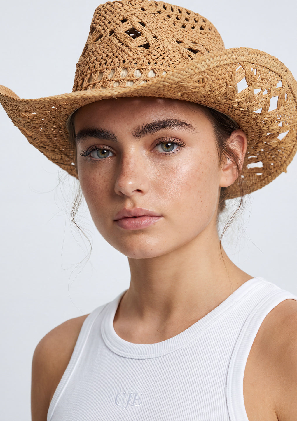 Handmade Natural Straw Cowboy Hat