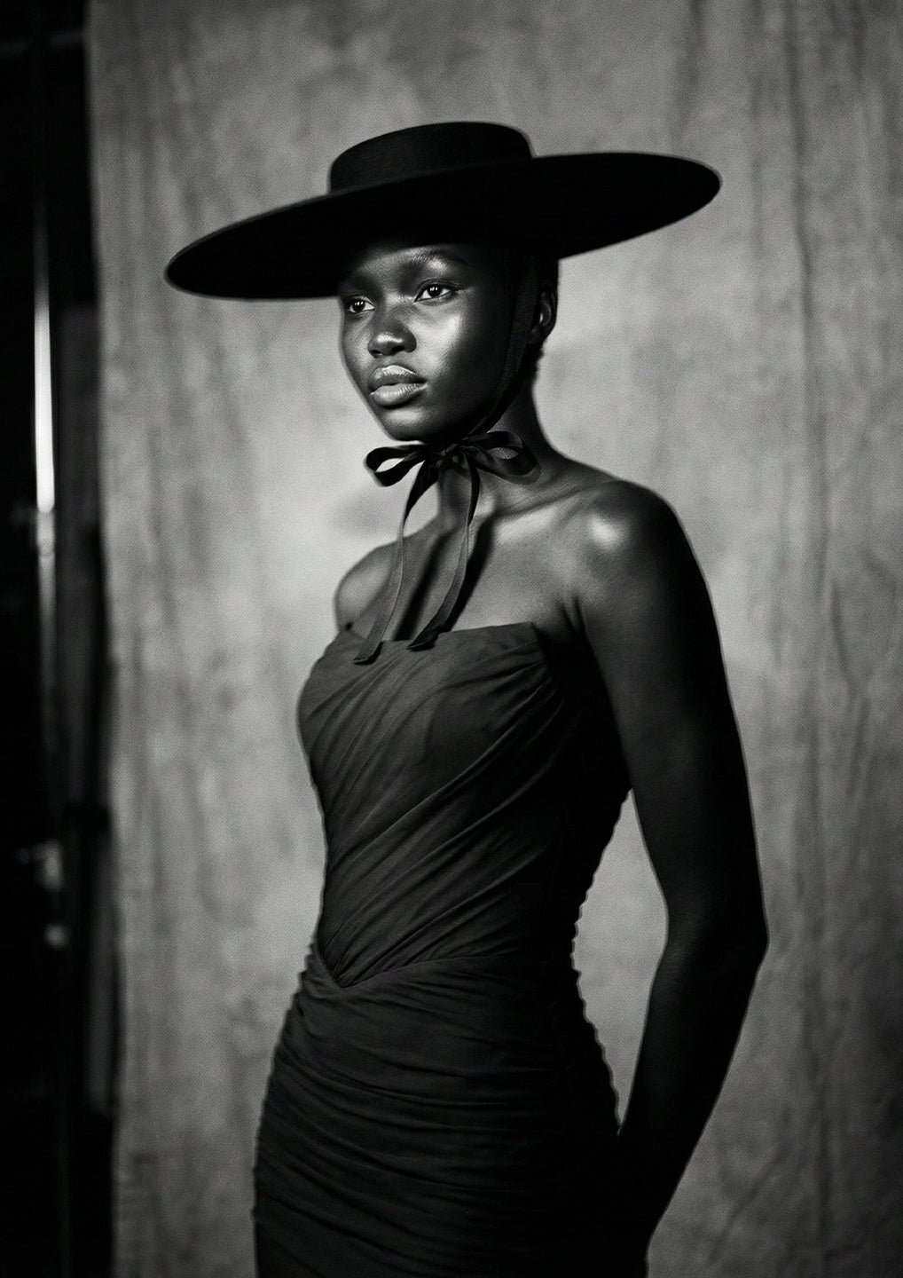 HANDMADE WIDE BRIM (15CM) WOOL HAT